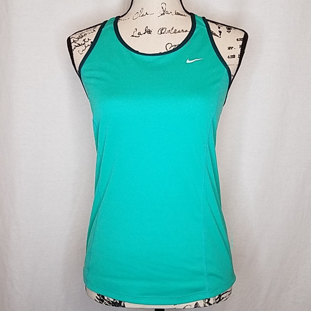 Nike,  tank top size S, two tone turquoise